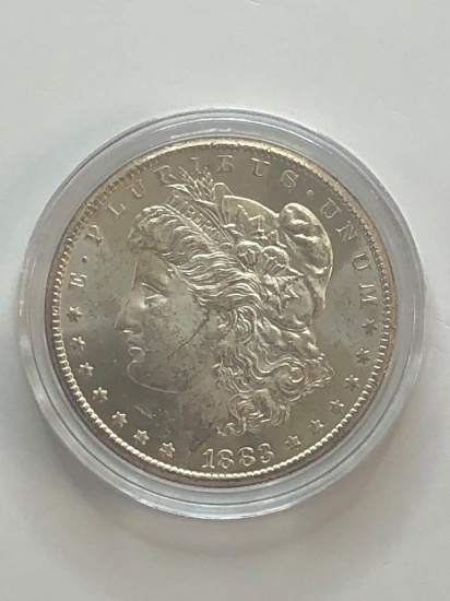 1883CC Morgan Silver Dollar