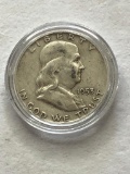1953D Benjamin Franklin Half Dollar