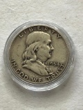 1954D Benjamin Franklin Half Dollar
