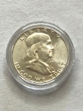 1954 Benjamin Franklin Half Dollar