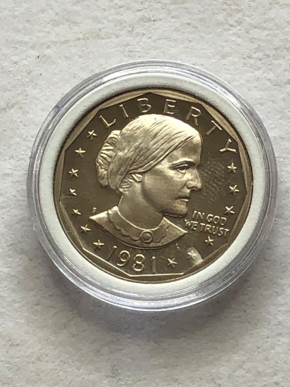 1981s Susan B Anthony Dollar