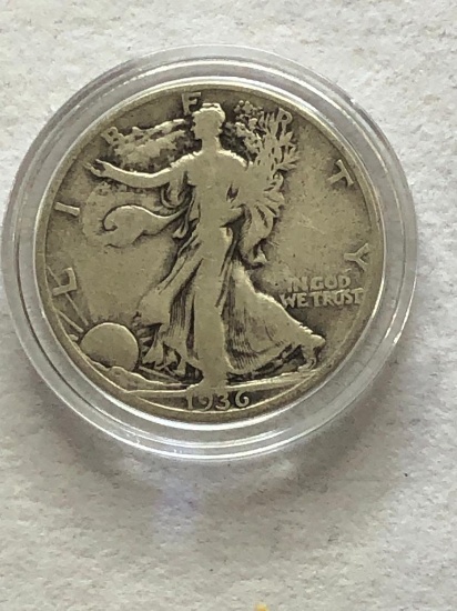 1936 Walking Liberty Half Dollar