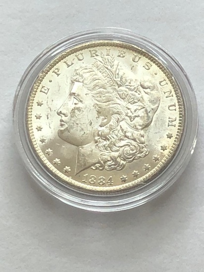 1884O Morgan Silver Dollar