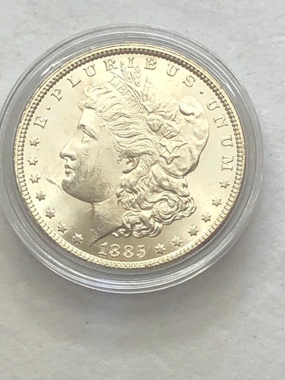 1885 Morgan Silver Dollar