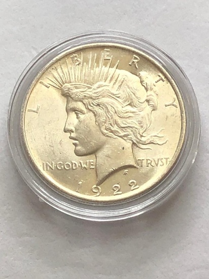 1922 Silver Peace Dollar