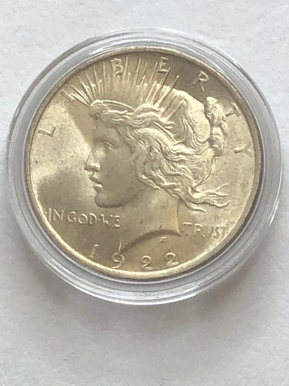 1922 Silver Peace Dollar