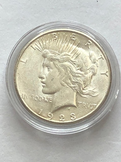 1923S Silver Peace Dollar