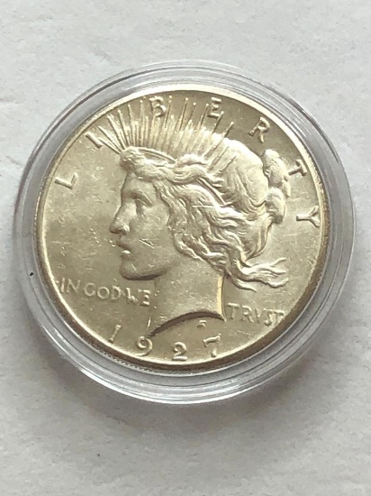 1927 Silver Peace Dollar