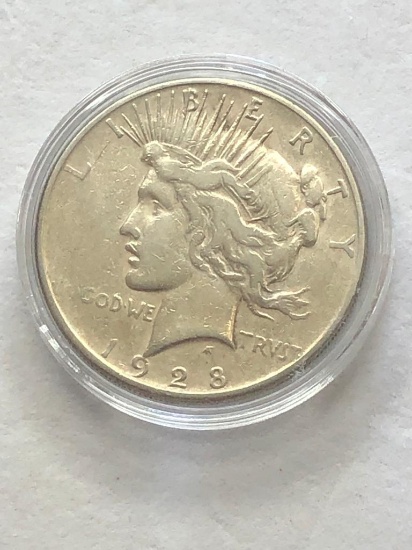 1928S Silver Peace Dollar