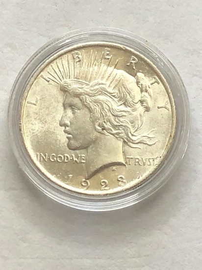 1923 Silver Peace Dollar