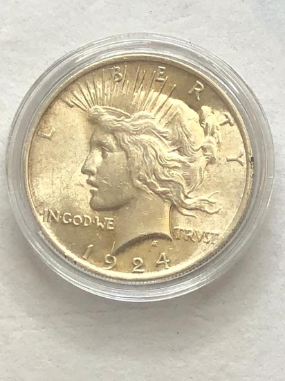 1924 Silver Peace Dollar