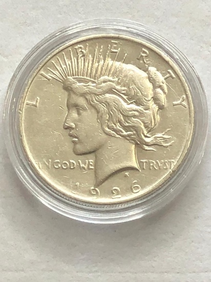 1926D Silver Peace Dollar