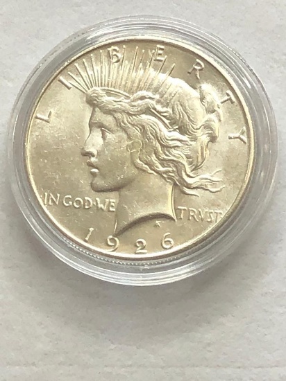 1926S Silver Peace Dollar