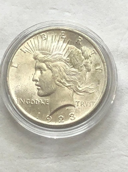 1923 Silver Peace Dollar