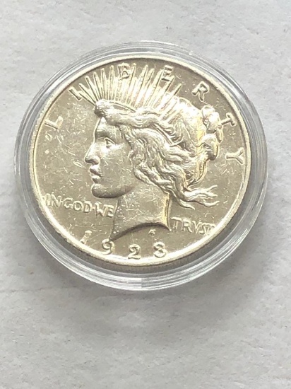 1923D Silver Peace Dollar