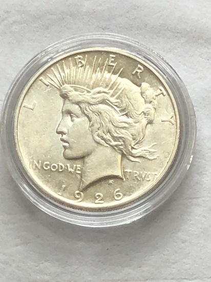 1926D Silver Peace Dollar