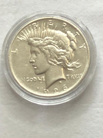 1926D Silver Peace Dollar