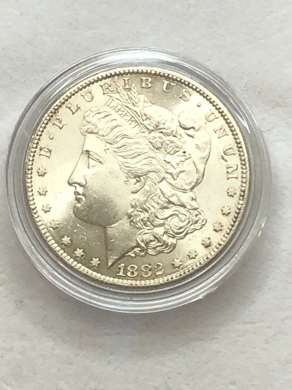 1882S Morgan Silver Dollar