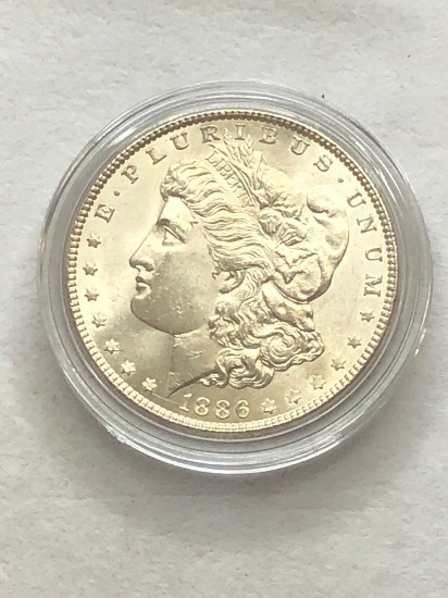 1886 Morgan Silver Dollar