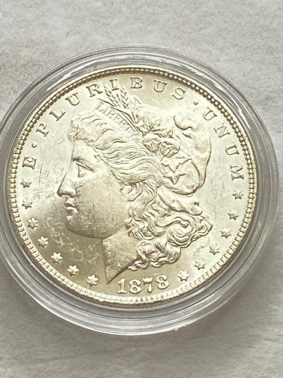 1878 7/8TF Morgan Dollar