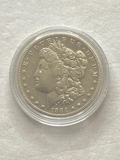 1884S Morgan Silver Dollar