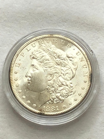 1881S Morgan Silver Dollar