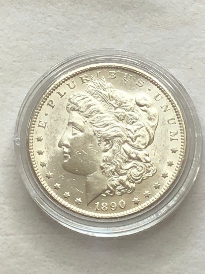 1890S Morgan Silver Dollar