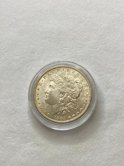 1884 Morgan Silver Dollar