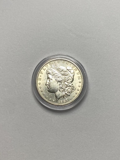 1887S Morgan Silver Dollar