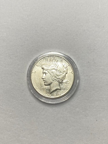 1922S Silver Peace Dollar