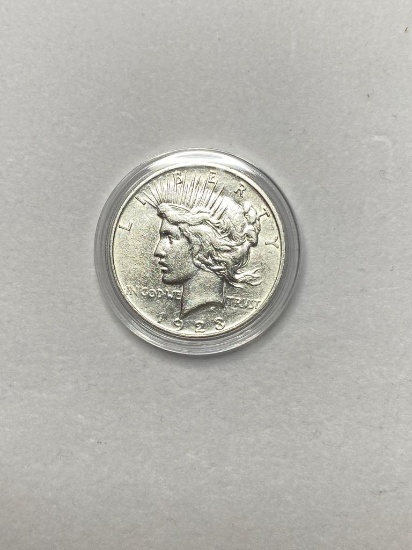 1923D Silver Peace Dollar