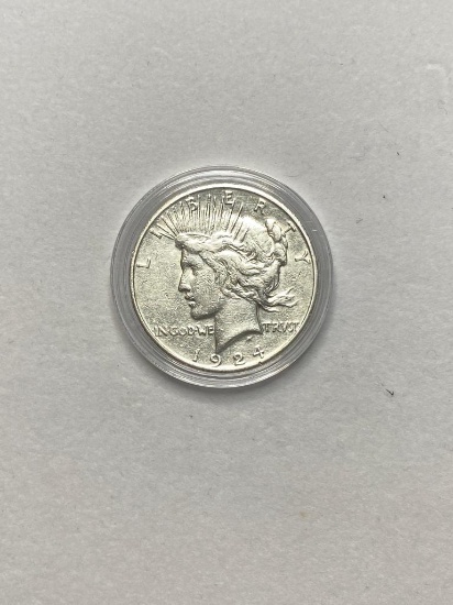 1924S Silver Peace Dollar