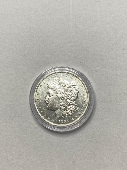 1881O Morgan Silver Dollar