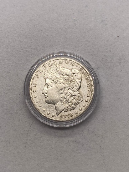 1879CC Morgan Silver Dollar