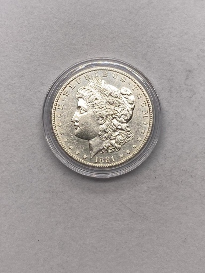 1881S Morgan Silver Dollar