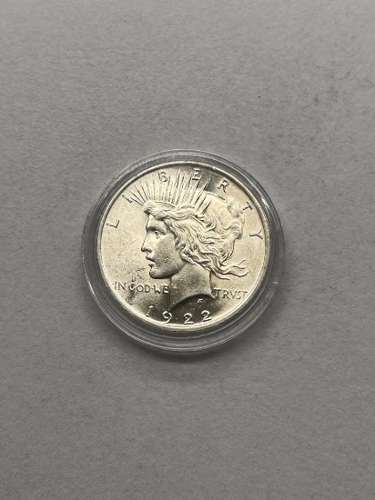 1922 Silver Peace Dollar