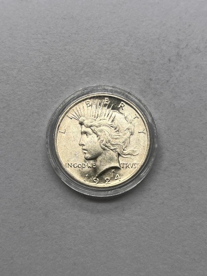 1924 Silver Peace Dollar