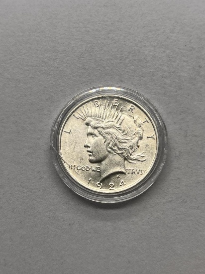 1924 Silver Peace Dollar