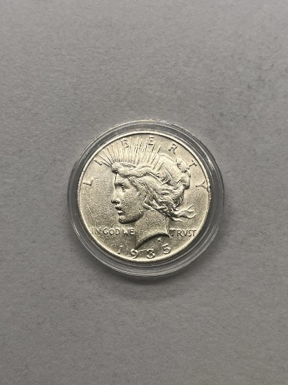 1935S Silver Peace Dollar