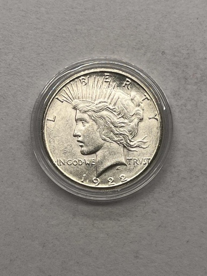 1922S Silver Peace Dollar