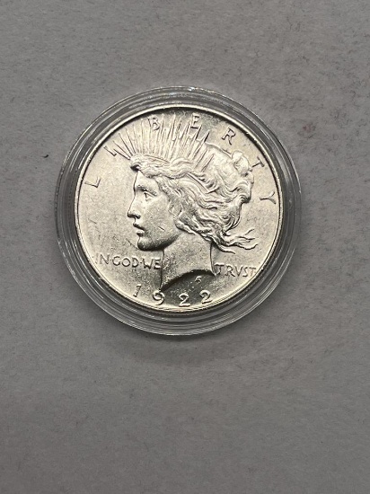 1922 Silver Peace Dollar