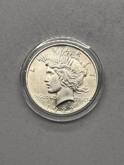 1922 Silver Peace Dollar