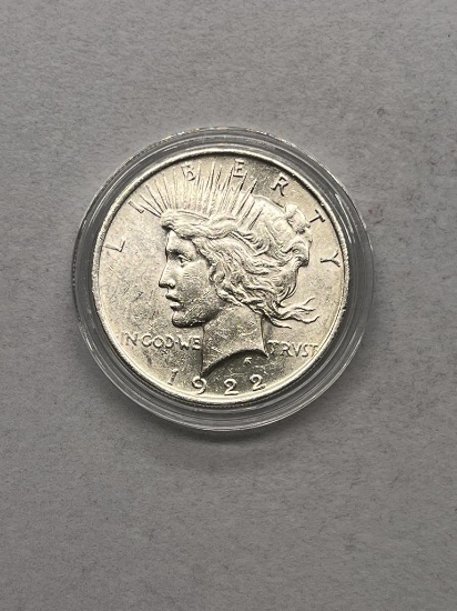 1922 Silver Peace Dollar