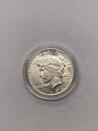 1926D Silver Peace Dollar