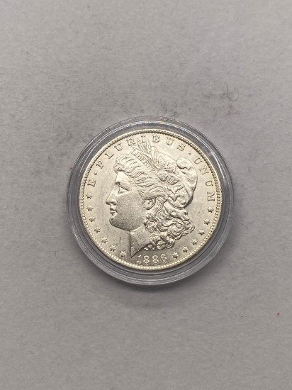 1886O Morgan Silver Dollar