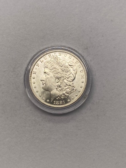 1881O Morgan Silver Dollar