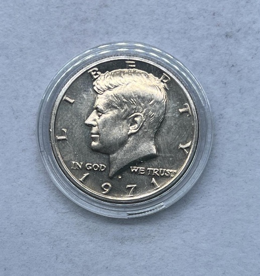 1971d Kennedy Half Dollar
