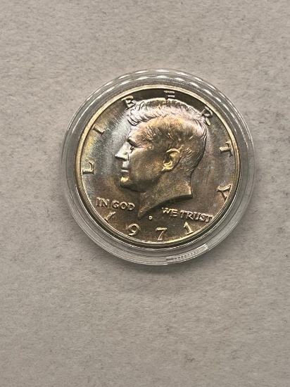 1971d Kennedy Half Dollar