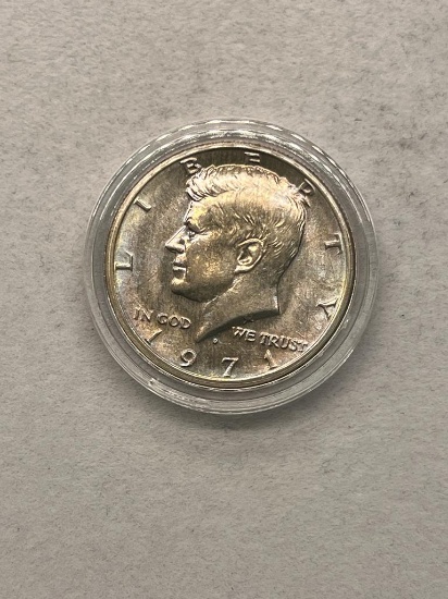 1971d Kennedy Half Dollar