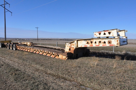 2002 Trail King Lowboy Trailer